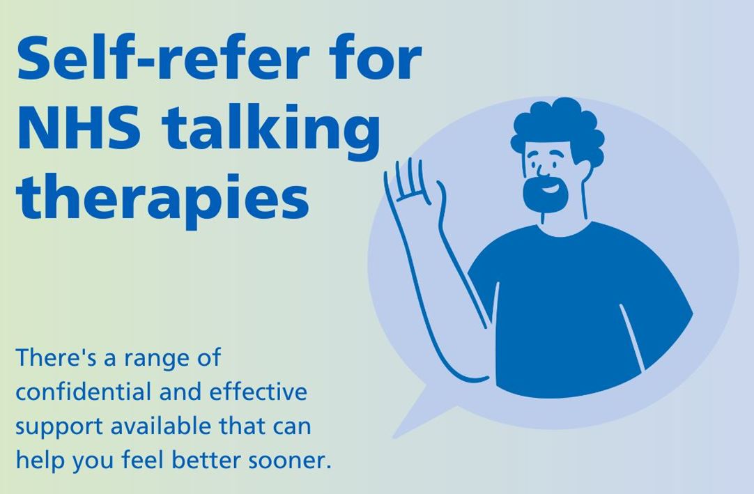 self refer talking therapies